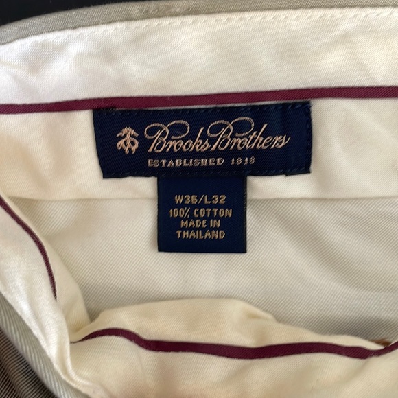 Brooks Brothers Pants Mens Tan Dress Pants Poshmark